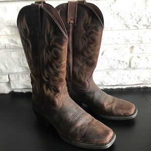 Justin Men's Stampede Western 13" Square Toe Boots